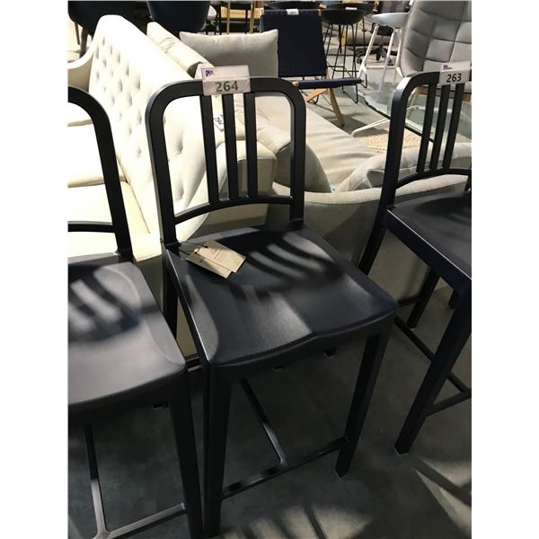 DESIGN WITHIN REACH MODEL 111 NAVY COUNTER STOOL