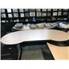 Image 2 : TEKNION MAPLE 6.5' ADJUSTABLE HEIGHT PROGRAMMERS TABLE