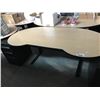 Image 3 : TEKNION MAPLE 6.5' ADJUSTABLE HEIGHT PROGRAMMERS TABLE