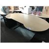 Image 3 : TEKNION MAPLE 6.5' ADJUSTABLE HEIGHT PROGRAMMERS TABLE