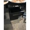 Image 2 : TEKNION BLACK 3 DRAWER PEDESTAL