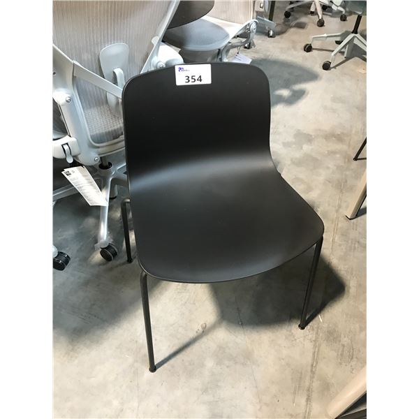 HAY BLACK POLY SIDE CHAIR