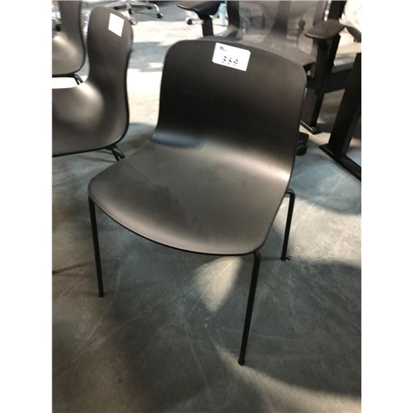 HAY BLACK POLY SIDE CHAIR