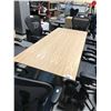 Image 1 : HAY 6.5' X 3' OAK DINING TABLE