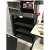 Image 1 : TEKNION BLACK 42" H BOOKCASE