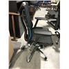 Image 2 : HERMAN MILLER EMBODY BLACK/CYAN FULLY ADJUSTABLE GAMING TASK CHAIR RETAIL $ 2,895.41 CAN