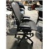 Image 2 : HERMAN MILLER AERON GRAPHITE FULLY ADJUSTABLE SIZE C  TASK CHAIR  RETAIL PRICE $2219 CAN.