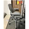 Image 2 : HERMAN MILLER AERON MINERAL GREY FULLY ADJUSTABLE TASK CHAIR SIZE A RETAIL $1895 CAN