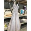 Image 2 : XSCAPE LIGHT MAUVE EMBELISHED LADIES GOWN SIZE 10