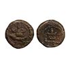 Image 1 : Sivaganga Rajas, Copper Kasu, 3.10g,
