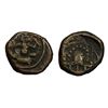Image 1 : Sivaganga Rajas, Copper Kasu, 3.30g,