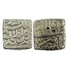 Image 1 : Akbar, Silver Square Rupee, 11.30g, Delhi Mint