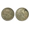 Image 1 : George V, Silver ½ Rupee, Calcutta Mint, 1929, no dot.