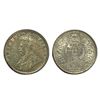 Image 1 : George V, Silver ½ Rupee, Calcutta Mint, 1929, no dot.