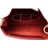 Image 8 : Hermes Red Leather Evelyne 1 PM Crossbody Bag