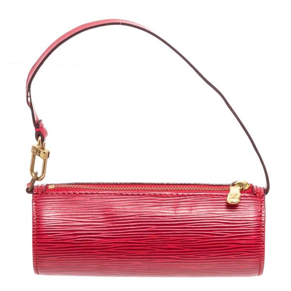 Louis Vuitton Red Epi Mini Papillon Shoulder Bag