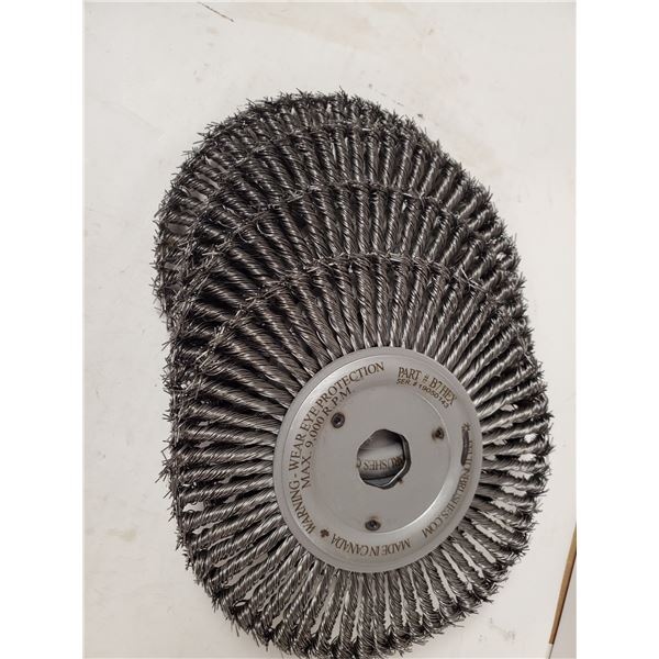 LOT OF WIRE WHEEL BRUSHES