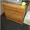 Image 1 : 2 DRAWER NIGHTSTAND,