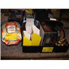 Image 1 : MISC. POKEMON TINS, QUICKSILVER HAT, LANYARDS, ETC.