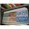 Image 1 : COLLECTABLE BRITISH COLUMBIA LICENCE PLATES