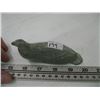 Image 1 : CARVED FIGURINE OF A SEAL, SIGNED