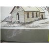 Image 2 : FRAMED PRINT OF THE O'KEEFE RANCH CHURCH & A FRAMED PHOTO OF THE COWS & WINDMILL