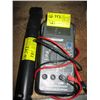 Image 1 : MASTERCRAFT DIGITAL MULTIMETER & A FLASHLIGHT