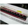 Image 2 : INGERSOLL RAND STANDARD IMPACT SOCKET SET, 1/2" DRIVE, FROM 7/16 TO 1/4