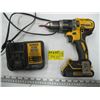 Image 1 : 20V DEWALT DRILL & CHARGER WITH BATTERY