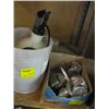Image 1 : ALUMINUM HOLDERS & A MULTI PURPOSE SPRAYER