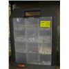 Image 1 : RUBBERMAID STORAGE COMPARTMENT WITH CONTENTS