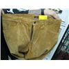 Image 2 : PAIR OF SUEDE PANTS, SIZE 34