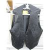 Image 1 : LEATHER VEST SIZE M
