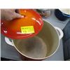 Image 2 : LG. ENAMEL CAST POT