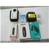 Image 1 : BOX OF ELECTRONIC MINI CAMERA, DIGITAL CHARGER, ETC.