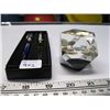 Image 2 : COIN PAPER WEIGHT & LETTER OPENER PEN SET