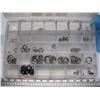 Image 2 : 3 CONTAINERS OF ASST. NOSE RINGS, O RINGS, ETC.