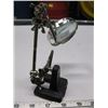 Image 2 : SMALL STAND WITH ASST. CLIPS & MAGNIFYING GLASS
