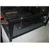 Image 1 : GLASS TOPPED TV STAND