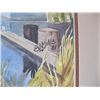 Image 2 : FRAMED ORIGINAL PAINTING BY B.L. MILLS, 1981 OF THE FISHING FLEET