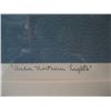 Image 3 : SILKSCREEN PRINT BY W. LAMPE, UNDER THE NORTHERN LIGHTS