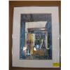 Image 1 : FRAMED ORIGINAL WATERCOLOR OF THE WINDOW & PLANT SCENE