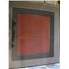 Image 1 : FRAMED WOVEN FABRIC REVERSE APPLIQUE PANEL