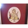 Image 2 : ORIGINIAL PAINTING ON CAMEL BONE SIGNED S. KUMAS