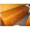 Image 1 : TEAK 6 DRAWER DRESSER