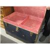 Image 2 : BLUE STEAMER TRUNK