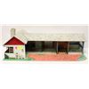 Image 1 : LARGE 1950S TIN DOLL HOUSE