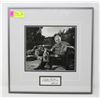 Image 1 : PIERRE BURTON FRAMED SIGNED PHOTO W COA
