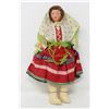 Image 1 : ANTIQUE FABRIC FEMALE DOLL