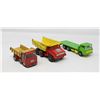 Image 1 : LOT OF THREE VINTAGE TOY TRUCKS